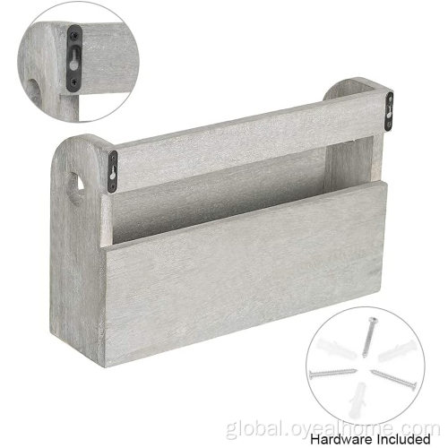 Home Improvement Wooden Wall-Mounted Key and Mail Holder Manufactory